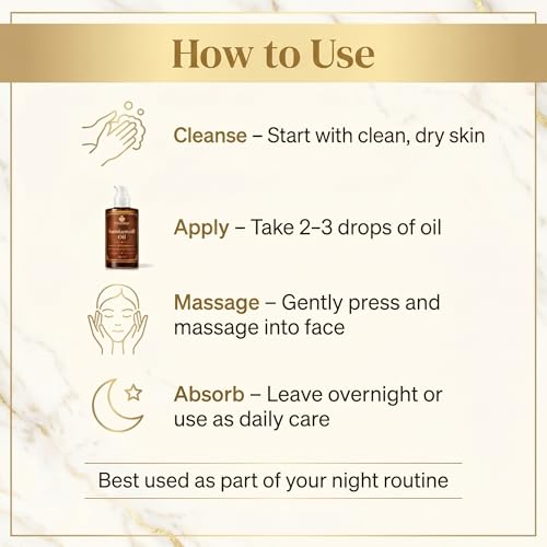 Image of Kumkumadi Face Oil | Ayurvedic Kumkumadi Tailam for Brightening, Dark Spots, Pigmentation & Anti-Aging | Ancient Ayurvedic Recipe - 60 ml