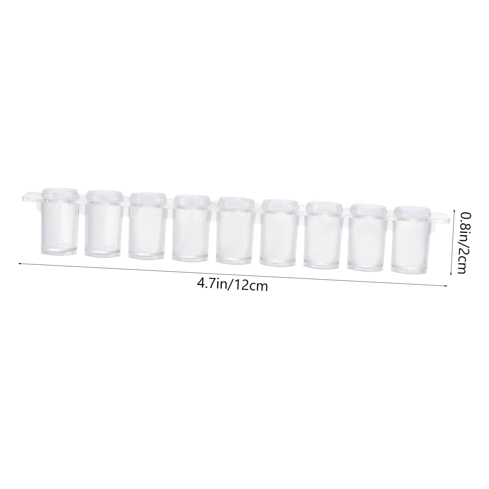 15pcs Chemical Experiment Equipment Petri Dish Chemical Experiment Instrument Reaction Plates Laboratory Dish Experiment Plates Reaction Boards Multifunctional Well Plates Plastic KICHOUSE