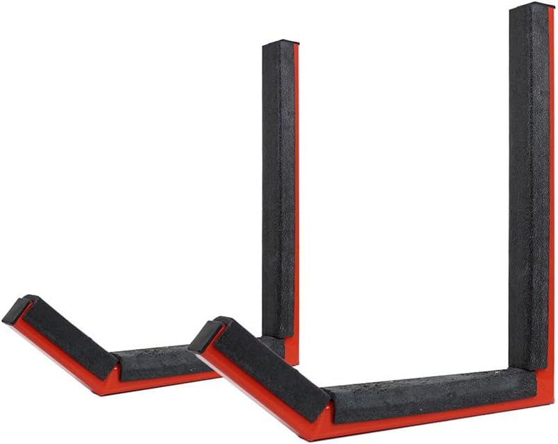 Kurl Kayak Racks for Garage, Wall Mount TIG-Welded Thick-Walled Aluminum