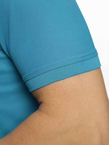 Image of STELLERS Men's Classic Golf Polo T-Shirt Wrinkle Free Quick Dry Soft and Feather Touch Feel Regular Fit