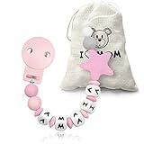 RUBY - Chupetero Personalizado para Bebé con Nombre Bola Si