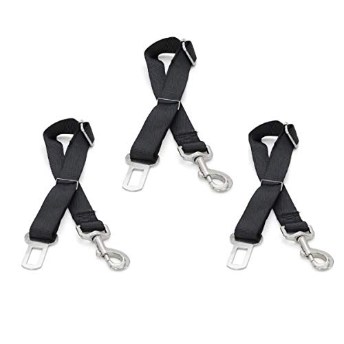 Kit Capa Pet Para Banco Traseiro + 3 Cinto De Segurança Carro Universal