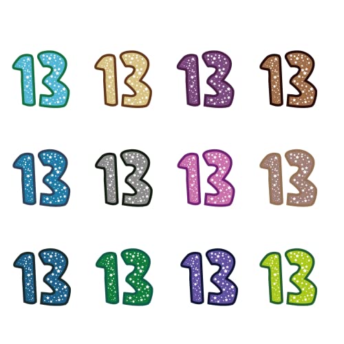 Tuoshei 36 Pcs 13 Temporary Tattoo 13 Tattoo Hand tattoo Birthday Temporary Tattoos party Accessories for Singer Gifts