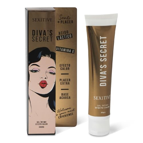 DIVA S SECRET - Gel orgásmico rápido. Estimulante sexual femenino. Efecto Calor gracias a su combinación de Ácido Láctico y Vitamina E. Orgasmos mas intensos. 30 ml - 1 fl oz.