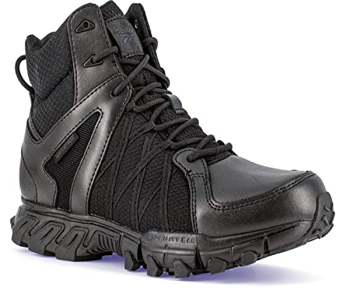 Reebok Work Men's Trailgrip Tactical 6" Soft Toe Duty Boot Black - 10.5 Medium
