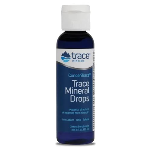 Trace Minerals, ConcenTrace, Trace Mineral Drops, 59ml, Mineralien-Mix, Magnesium, Laborgeprüft, Sojafrei, Glutenfrei, Vegan Cover