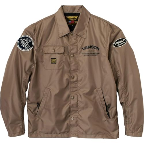 Amazon | バンソン コーチジャケット ベージュ XLサイズ Amazon | バンソン コーチジャケット ベージュ XLサイズ