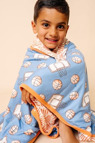 Image of Copper Pearl Jumbo 3-Layer Baby Blanket: Soft Baby Quilts for Boys and Girls | Breathable, Cozy, Toddler Blanket | Baby Quilt for Newborns | 46x46 Premium Polyester /Rayon | Dunk