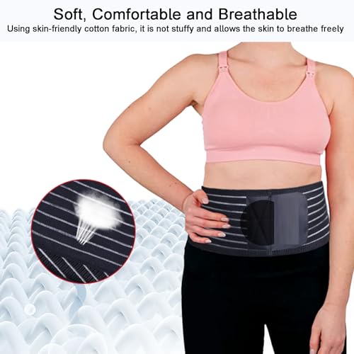 Faja para Hernia Umbilical Talla L Color Gris miniatura 3