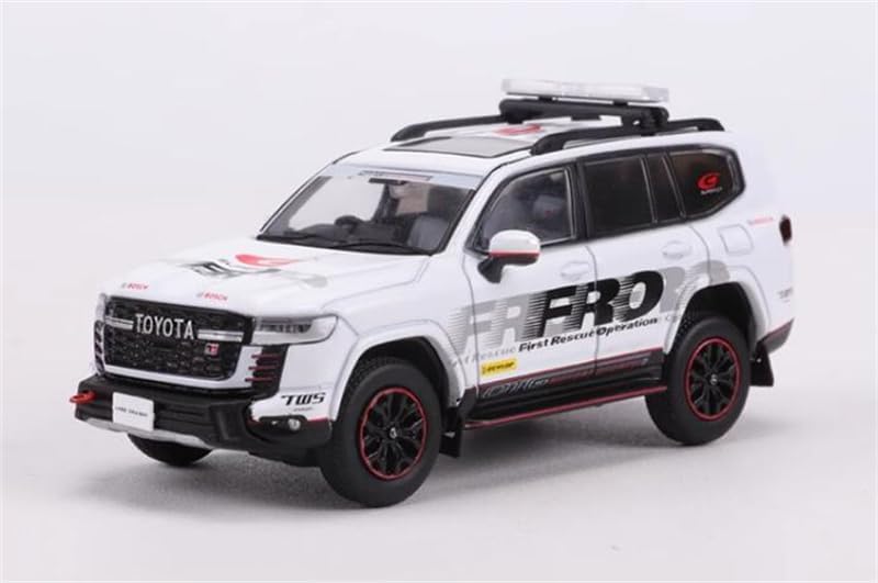 FloZfor GCD for Toyota for Land Cruiser 300 Painted Version 1:64 Car Pre-Built Model
