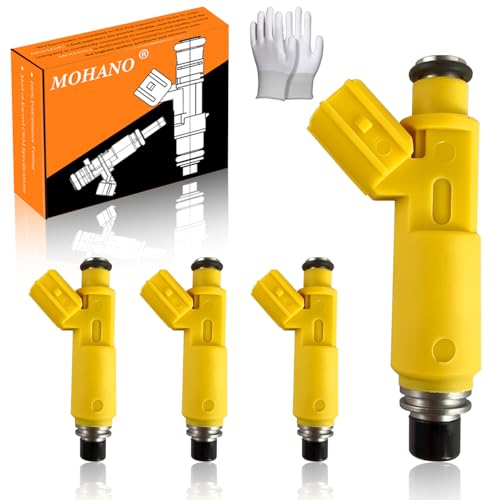 Engine Fuel Injector Kits Fit for Toyota RAV4 2001-2003 4V 2.0L, Set of 4 Fuel Injectors Replace OE # 2325028050 23250-28050