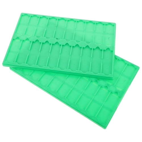 iplusmile 2Pcs Microscope Slides Storage Holders Plastic Microscope Slides Storage Box Microscope Glass Slide Box Lab Microscope Slides Holder Microscope Slide Drying Stands