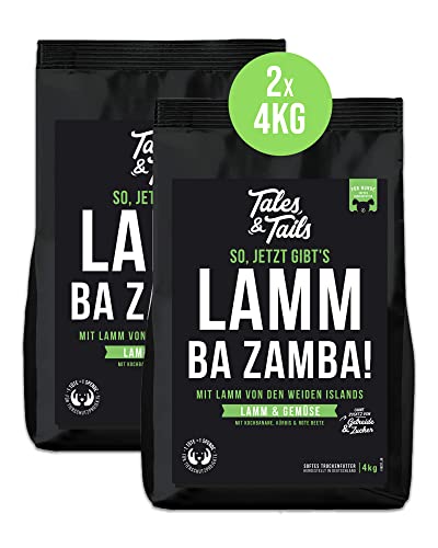 Produktbild von Tales & Tails Softes Trockenfutter Jetzt gibt's LammBa Zamba! 2x4 kg
