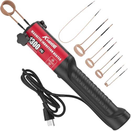 Induction Heater 1300W 110V Bolt Removal,Handheld Magnetic Induct...