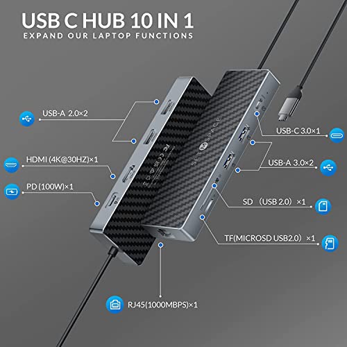 M.2 Enclosure, USB C Docking Station miniatura 2