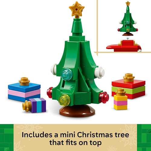 LEGO Santa's Delivery Truck Set with Elf Minifigure & Tree - Image 6