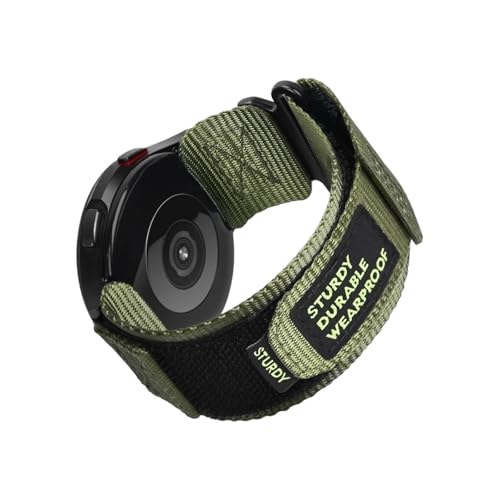 20/22mm�ėp�i�C�����}�W�b�N�X�i�b�v�N�C�b�N�X�g���b�v�ɓK������Samsung Watch 6/Huawei GT3(Green,20mm)