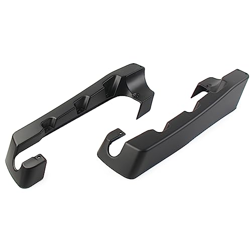 Extensiones de Alforjas Rbanna1 Powersports 4" Hard Stretched para Harley Touring 1994-2013, Negro Mate miniatura 1