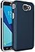SENON Slim-fit Shockproof Anti-Scratch Anti-Fingerprint Protective Case Cover for Samsung Galaxy J7 V 2017,Galaxy J7 2017,Galaxy J7 Sky Pro,Galaxy J7 Perx,Galaxy J7 2017(AT&T),Blue