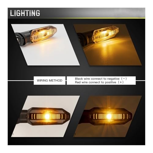 Clignotant LED moto 8mm design épuré compatible avec CBR 650F
