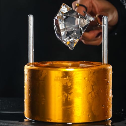 Molde para bolas de hielo transparentes con diseño de aluminio de alta gama 3