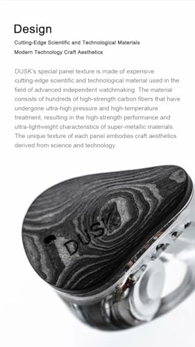 Image of Moondrop x Crinacle Dusk IEMs 2DD+2BA+2Planar Earphones with 0.78 2 Pin 3.5mm /USB-C Plug