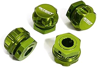 Integy RC Model C30181GREEN Billet Machined Wheel Adapters for Arrma 1/7 Limitless All-Road Speed Bash