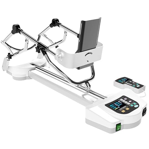 UMJIGF Knee Rehabilitation Equipment,Lower Limb Traction Machine Leg Training Device,0-120° Adjustable Exercise Physiotherapy,for Post-Fracture,