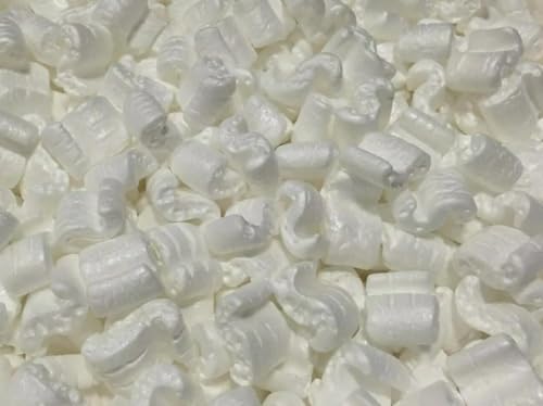 Packing Peanuts Shipping Anti Static Loose Fill, 30 Gallons, 4 Cubic Feet, White