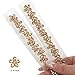 YISSION Mini Crystal Flower Hair Clips - 20 Pcs Gold Rhinestone Tiny Hair Barrettes for Women Girls, Decorative Small Hair Pins for Wedding Bridal Prom Party Hairstyles