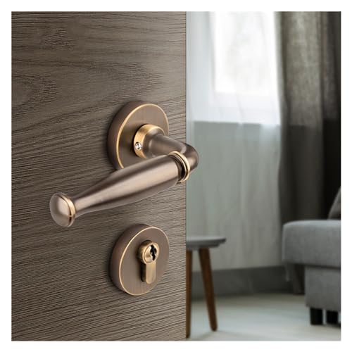 Serrure de porte en laiton et bois pour rénovation intérieure - 5