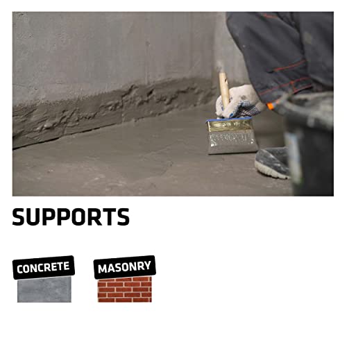 Image of SIKA - Acrylic waterproof coating system for concrete and masonry- Sika CemCrete - Durable and hardwearing - Easy to apply - 20kg -White