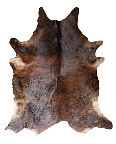 IPEA - Alfombra de auténtica Piel de Vaca Grande, tamaño 260 x...
