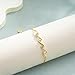 C-leen Birthday Gifts Wave Bracelet, Friend Birthday Gifts For Women, Birthday Bracelets, Birthday Gifts for Mom Sister and Daughter, 60th 70th 80th 50th 40th 30th Birthday Gift for Women