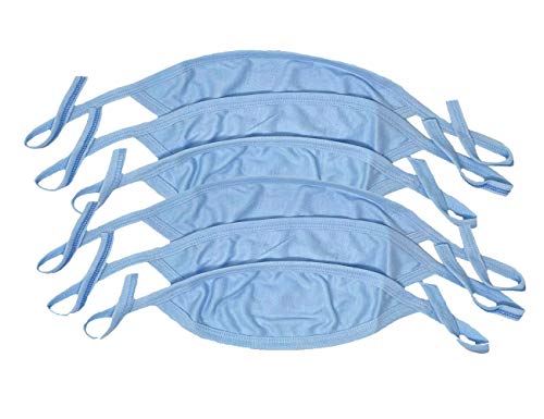 I&S Baby Newborn 3, 4, or 6 Value Packs Belly Button Cover Umbilical Cord Bandage Coverup Fajeros Comfort (One Size, 6-Pack Blues)