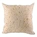 Nouvelle Arrivee COUNTSTAR Taies Housse de Coussin Effet Lin Decoration Maison Chambre Salon pour Sofa Canapé Intérieur ou Exterieur Lin Naturel