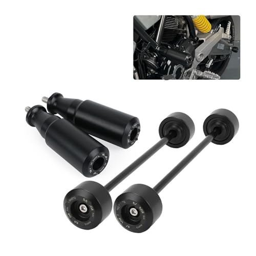 Curseur carénage moto Scrambler 800 pour éviter les rayures de cadre sur le bitume
