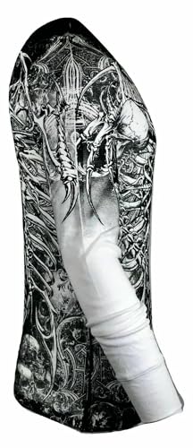 Xtreme Couture by Affliction Men's Thermal Shirt Catacombs4