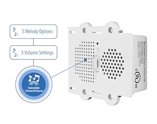 ADA Compliant Video Compatible Doorbell Chime Kit (PRCP2A)