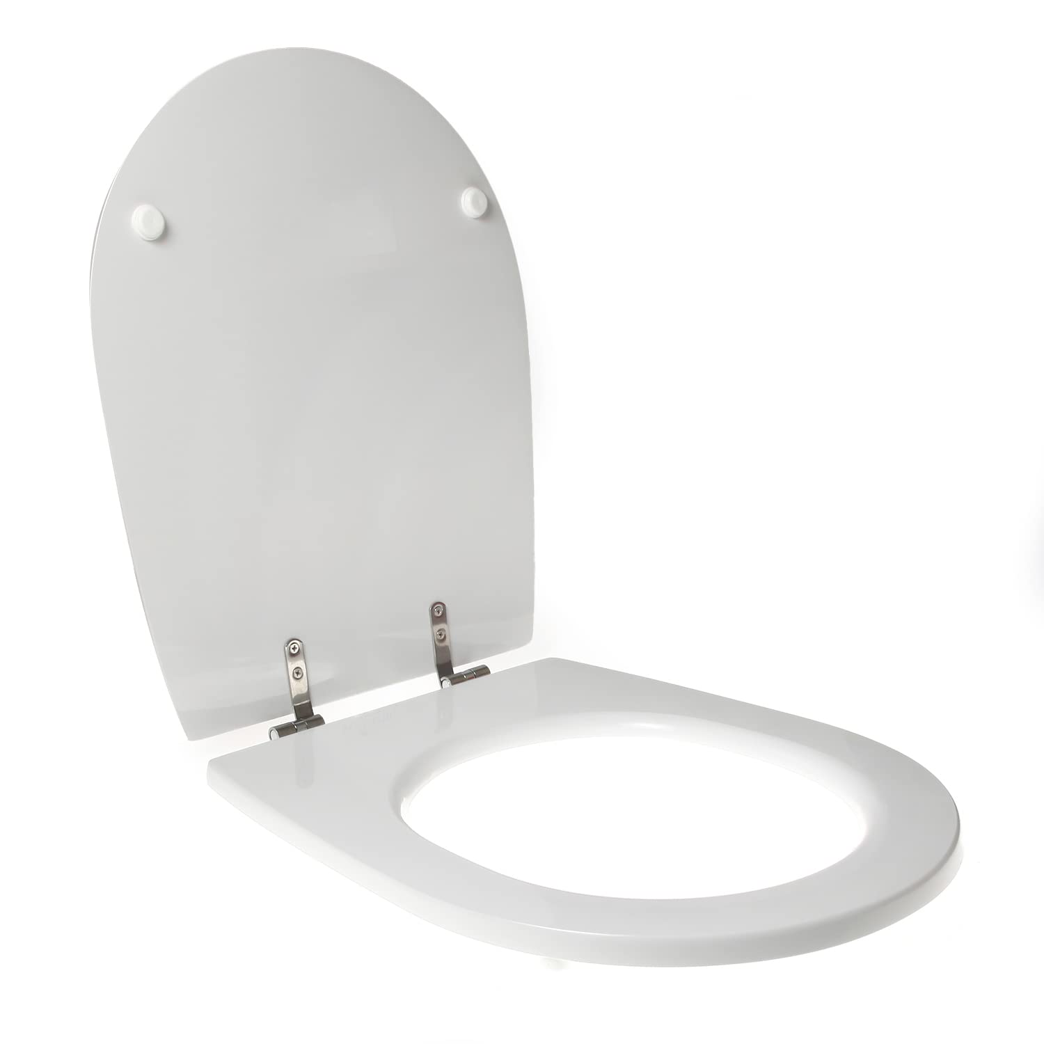 Copriwater dedicato per SIMAS VIGNONI legno POLIESTERE pregiato cerniera inox