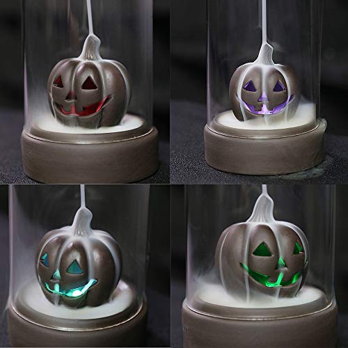 Backflow Incense Holder, Handmade Ceramic Incense Burner With Led Lights And Windproof Acrylic Hood, For Home Fragrance Decor Aromatherapy Ornament (Style 3) #TOP2