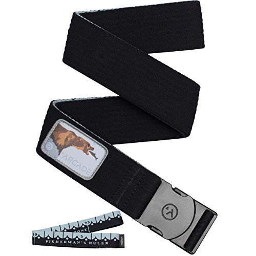 Arcade Belt Mens Adventure Rambler Belts: Heavy Duty Elastic Webbing, Non-Metal Travel Friendly