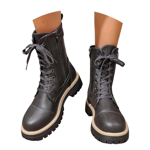 Bottes d'hiver avec lacets pour marcher sans douleur et au sec - 2