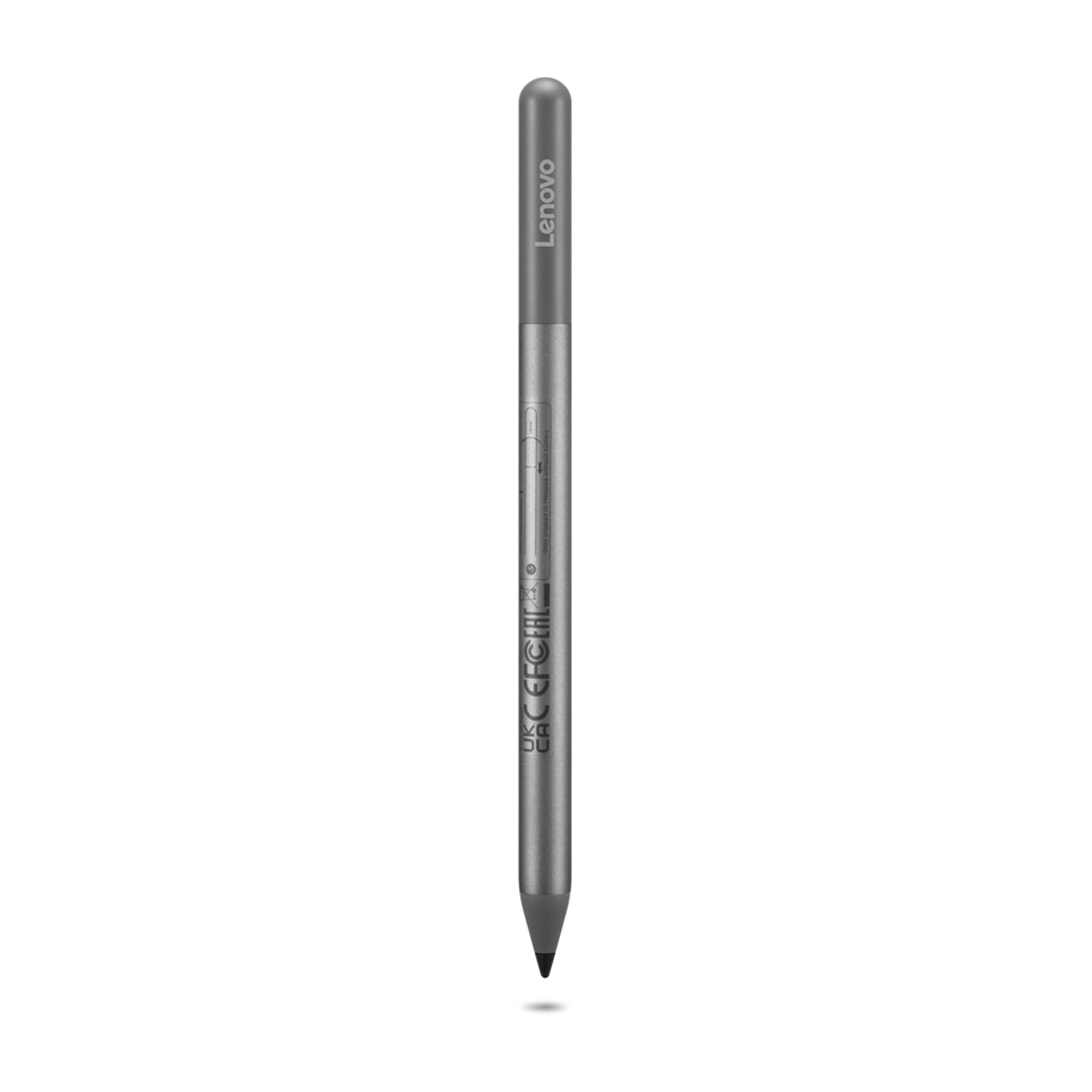 Lenovo USI Pen 2 Magnetic, Lápiz Digital para Chrome OS, Sensibilidad a la Presión de 4096 Niveles, Escritura Natural y Acoplamiento Magnético – Gris