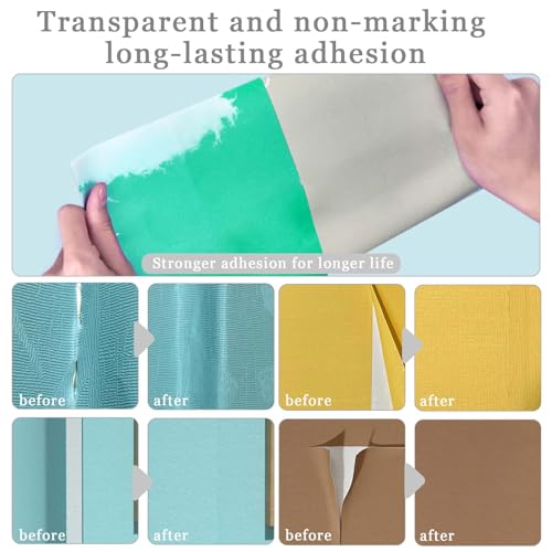 Allony Nahtreparaturkleber, hohe Klebkraft, einfache Anwendung, für alle Tapetenarten geeignet, Reparatur von Rissen und kleinen Stellen an Wandtapeten, transparent, 60 g Tube