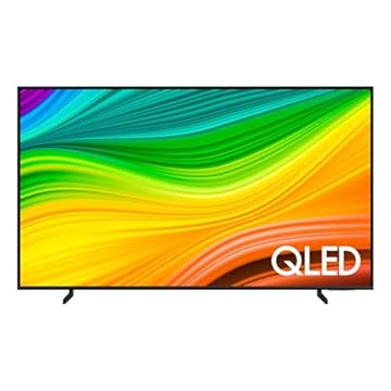 Samsung Smart TV 55" QLED 4K 55Q60D - Tecnologia de Pontos Quânticos, Design AirSlim