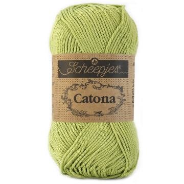 Scheepjes - Scheepjes Catona 512 Lime Yarn - 1x25g