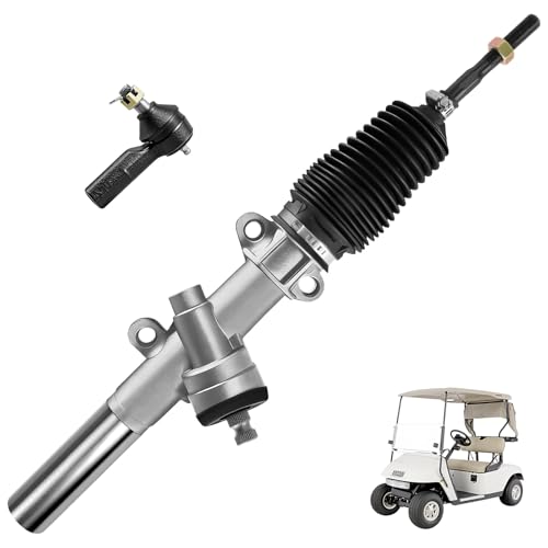 Panglong EZGO Steering Rack TXT Steering Box with Ball Joint and Latch Suitable for 2001-Newer EZGO TXT and Workhorse Gas or Electric Carts OEM# 70602G01 70602-G01 70964G01 70964G02