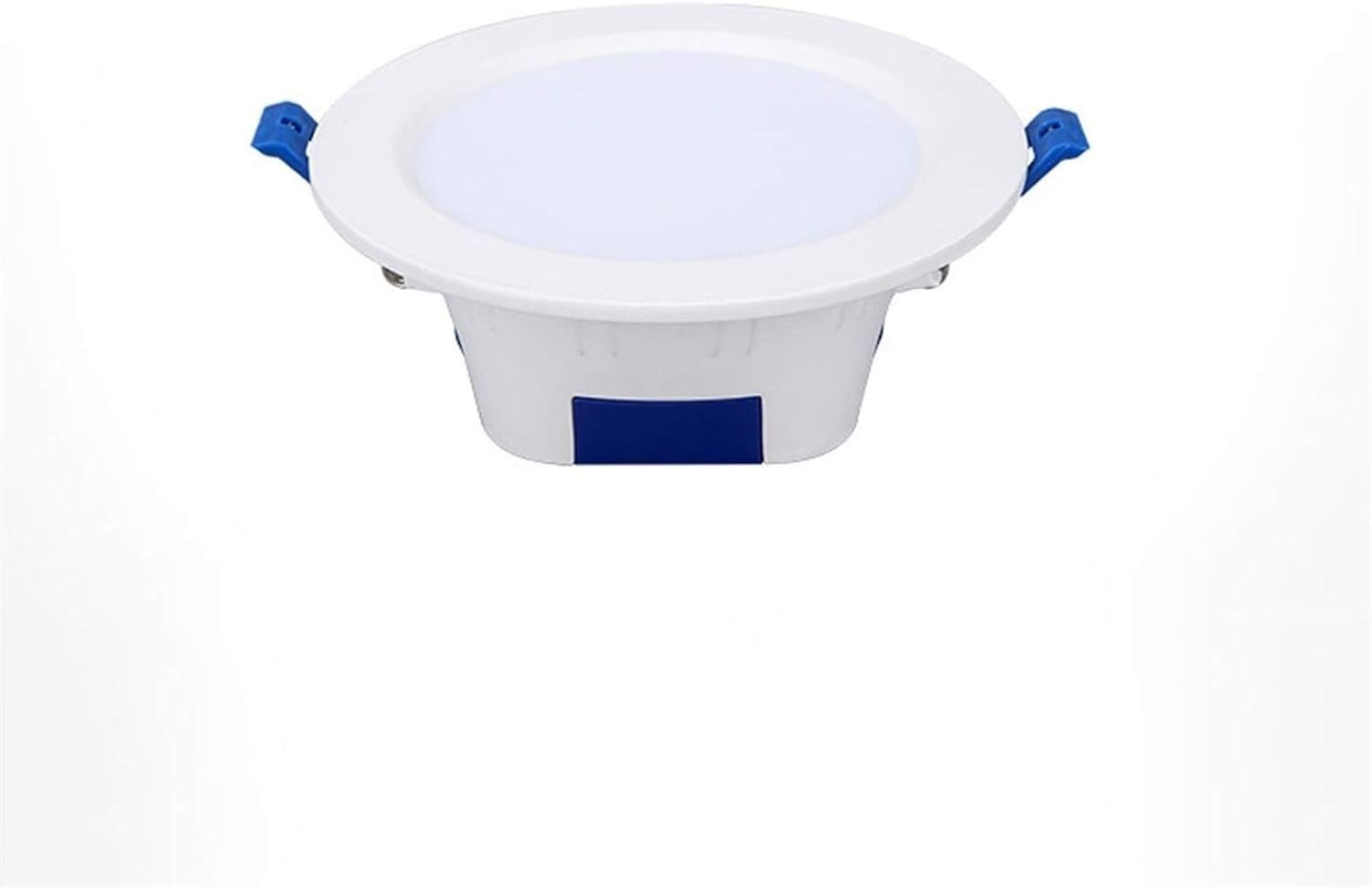 HynJGih LED Recessed Ceiling Light, 3W Round Downlights, Not Dimmable Spotlights Panel Lamp Daylight White 6000K Lighting