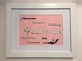  Geldgeschenk MIT Bilderrahmen - Wellness